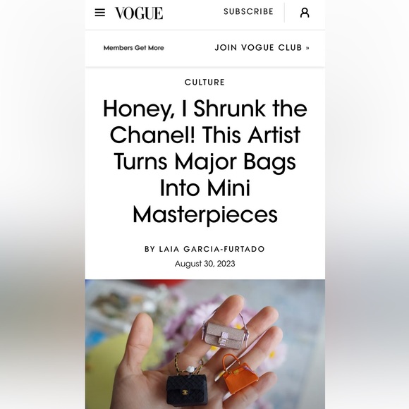 Restocking Lux Purse Keychain Charm - Picture 5 of 5